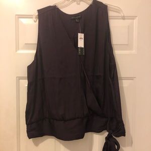 Banana Republic faux wrap top